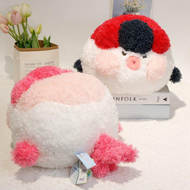 40cm Chubby Little Goldfish Plush Toy Cute and Funny A Fat-headed Fish and a Soft Ball Doll Are Perfect Gifts for Children