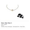 CHANEL Double C Brass Necklaces Women's AB6235-B05696-NC476