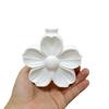 3D Printed Flower Vase Plastic Decorative Flower Container Sakura Petal Design Floral Arrangement Gift Flower Arrangement Bottle