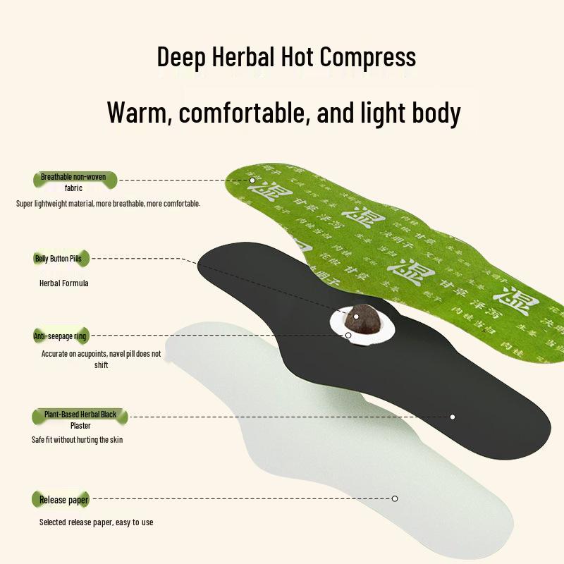 Mugwort Slimming Belly Patch for Moxibustion Therapy