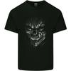 Demon Skull Devil Satan Grim Reaper Gothic Kids T-Shirt Childrens