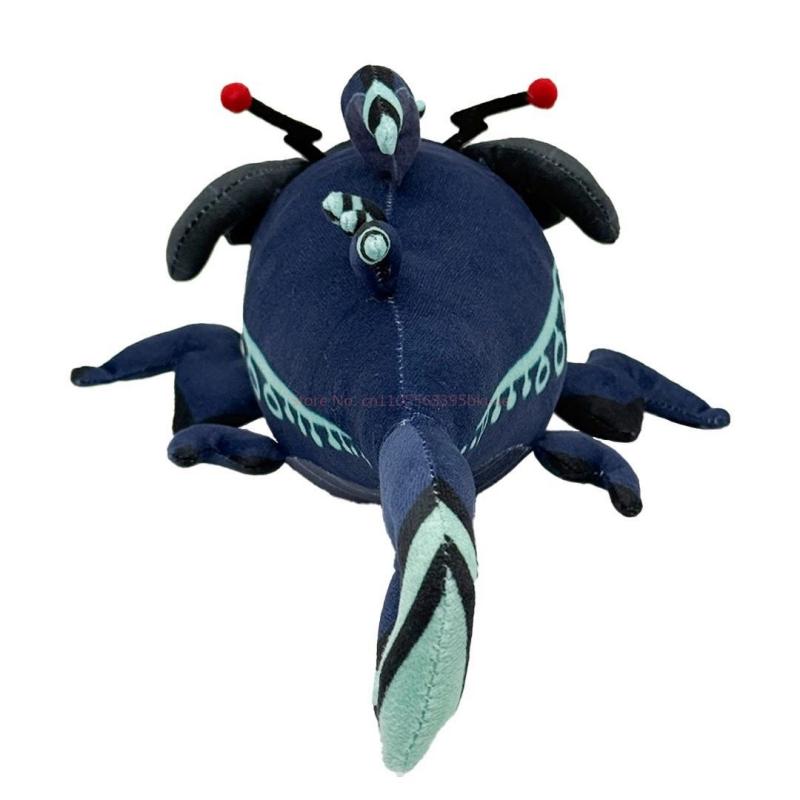 Striker Shark Plush Toys Pillow Game Hazbin Evil Boss Shark Stuffed Doll Party Birthday Christmas Gifts Toys Room Decoration