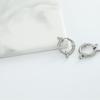 DIY Stainless Steel Jewelry Connector: 8-Spring Clasp for Bracelets, Necklaces, and Steering Wheel Ornaments