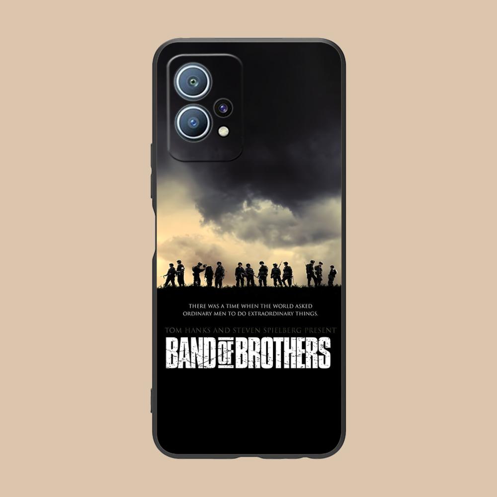 

Band of Brothers Phone Case for Huawei P60 P50 P40 P30 P20 P10 P9 P8 Pro Lite Plus Soft TPU Shockproof Cover Huawei P8