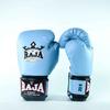 Raja Standard Synthetic Leather Boxing Gloves Blue 16OZ