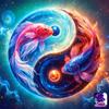 Yin Yang Taiji Metal Wall Art Decorative Sign