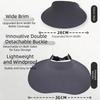 Widen Brim Visor Cap Sunshade Sun Cap High Quality Sun Top Hat  Outdoor Sport