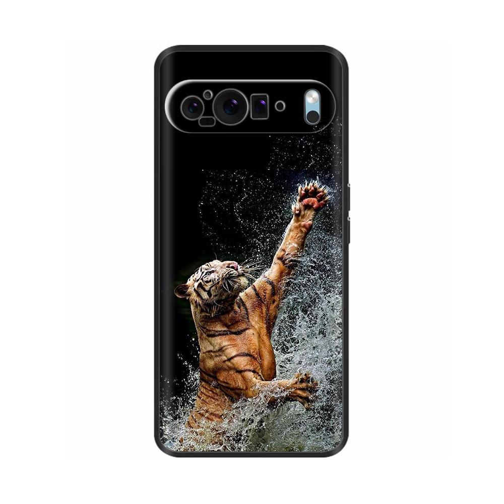 Para Google Pixel 10 Pro 10Pro XL Funda Dulce Amor Flor Suave Silicona TPU Cubierta para Google Pixel10 Pro XL Resistente a Golpes Carcasa Funda