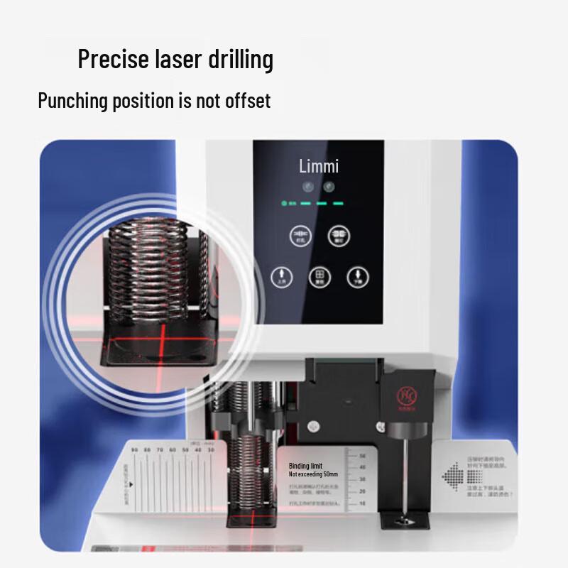 Comet CM-50N Automatic Financial Voucher Binding Machine CN Plug (adapter Included)