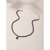 1pc Dainty Flower Charm Beaded Necklace, Perfect for Valentines & Everyday Sweet Style