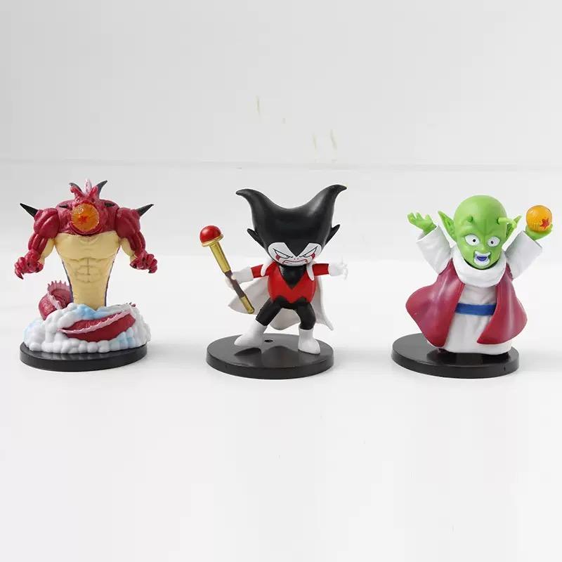 Perfecte Q-versie Bandai Dragon Ball: Set van beeldjes voor personages zoals Sun Wukong Vegeta Brolli Boo en Super Blauwe Vorm