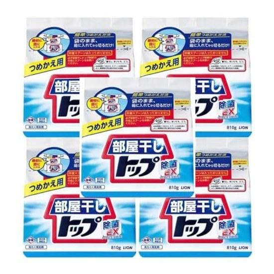 LION Room Dry Top Disinfectant EX Refill 810g Powder Type 5 Pack Set