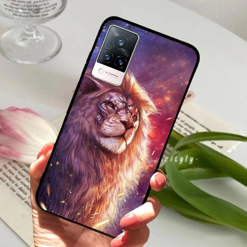 For vivo V21 5G 4G V21E Case Soft Silicone Phone TPU Coque Cover for Vivo V21E v21 V 21e 21 V2050 V2061 Protective Fundas Shell