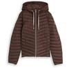 Women's Quilted Jacket Tom Tailor with Zipper and Hood (TOTicph003000005) Brown