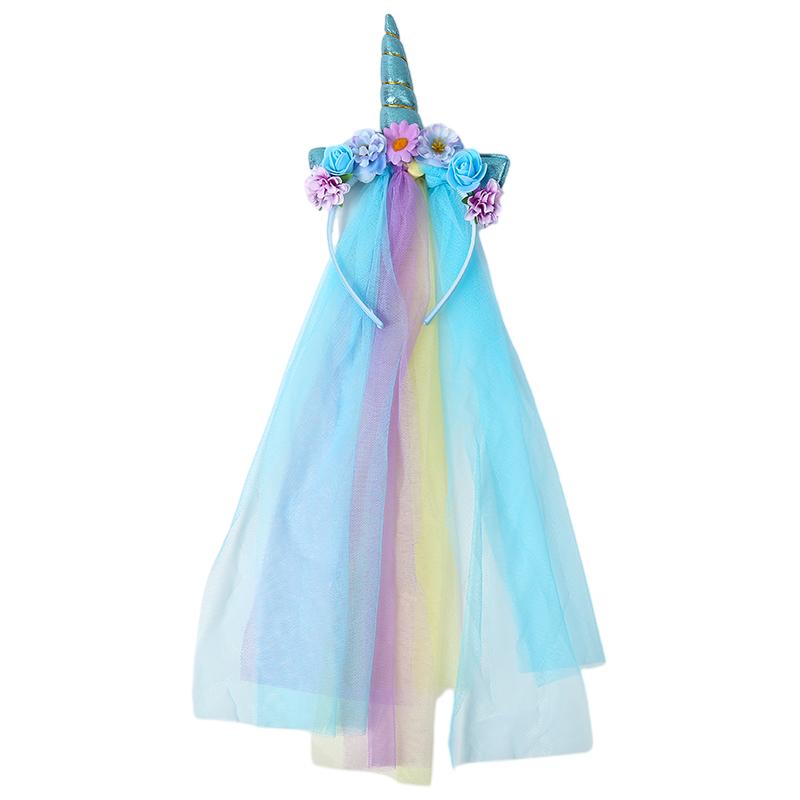 

1 шт. Единорог Вечеринка Праздник Блестящая Шляпа на День Рождения Сказочный Ободок для Волос Декор для Вечеринки Повязки на Голову Детские Детские Девочка Подарок Головной Убор