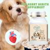 Suplementos para Cães 200 Peças Suplementos para Coração de Cão Suprimentos Gentis e Seguros Suporte Diário Para Animais de Estimação Filhotes Gatos Cuidados com Animais