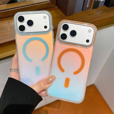 IMD Laser Chameleon für iPhone 17 Promax Magnetische Handyhülle für Apple 16 Rundum-Schutz Anti-Fall Hartschalenkoffer