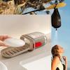Portable Soap Box Travel Leakproof with Drain Holder Suitable for Bathroom Kitchen Camping Gym Simple Soap Storage Box