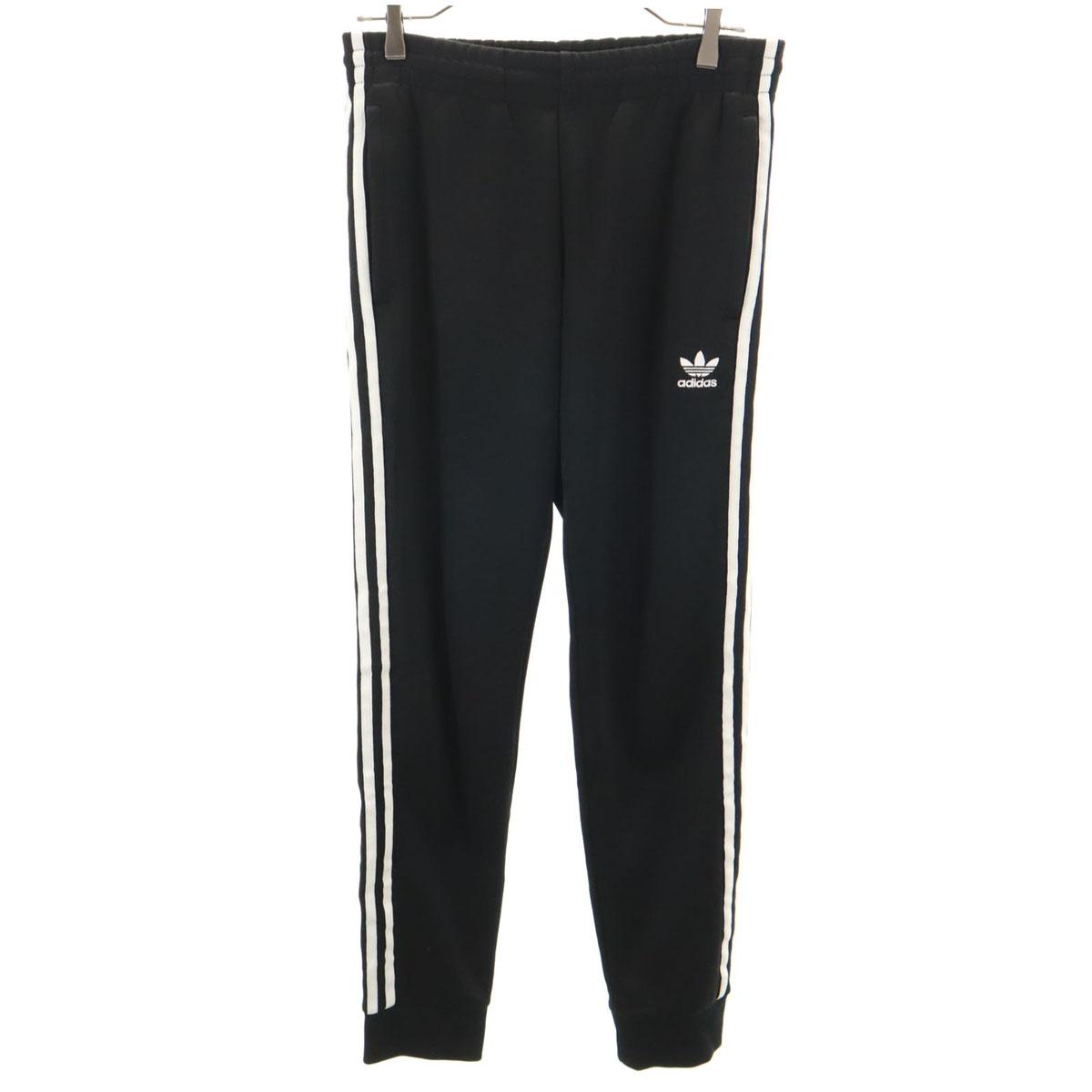 

adidas Originals Trefoil logo Track pants M black Jersey Men s Used