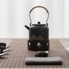 Japanischer Teekannenwärmer aus Keramik – Teekocher mit Kerzenheizung und Teesieb-Set für Kung-Fu-Tee oder Aromatherapie