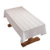White Tablecloth Round /Rectangle Wedding Table Cover Christmas Dinner Party Home Decor Mantel De Mesa Table Cloth M äNtel