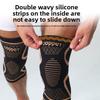 Kupferionen Knieschoner Radfahren Basketball Rutschfest Druck Knieschoner Kniegelenkschutz Nylon Knieschutz