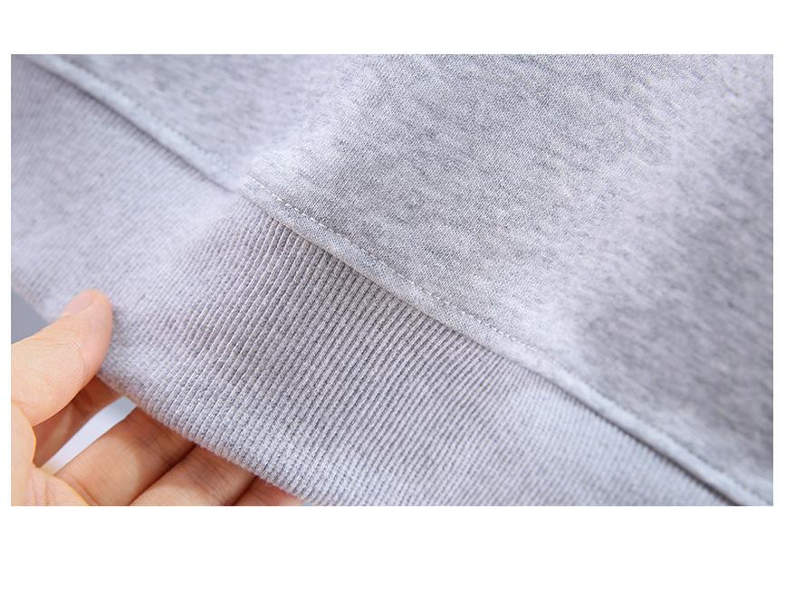 Sweatshirt mit Stehkragen für Jungen - Langärmeliges Freizeit-Oberteil für Grund- und Mittelschüler, Frühjahrs-/Herbstbekleidung