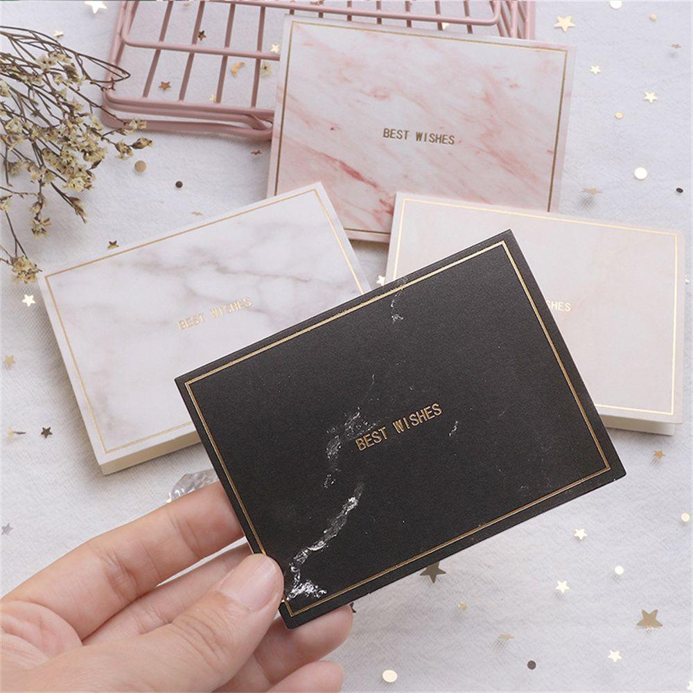 Thankyou Card Wedding Wishing Card Birthday Wish Card Greeting Card Marbling Mini Greeting Card