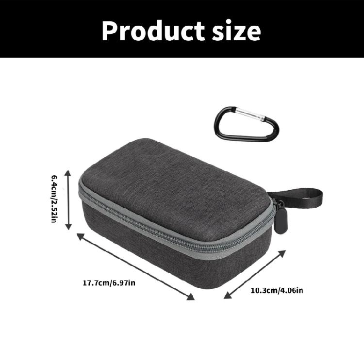 Praktische Aufbewahrungstasche für Kameratasche Handtasche mit Karabiner zum Schutz der Kamera vor Stößen und Wasser Schale