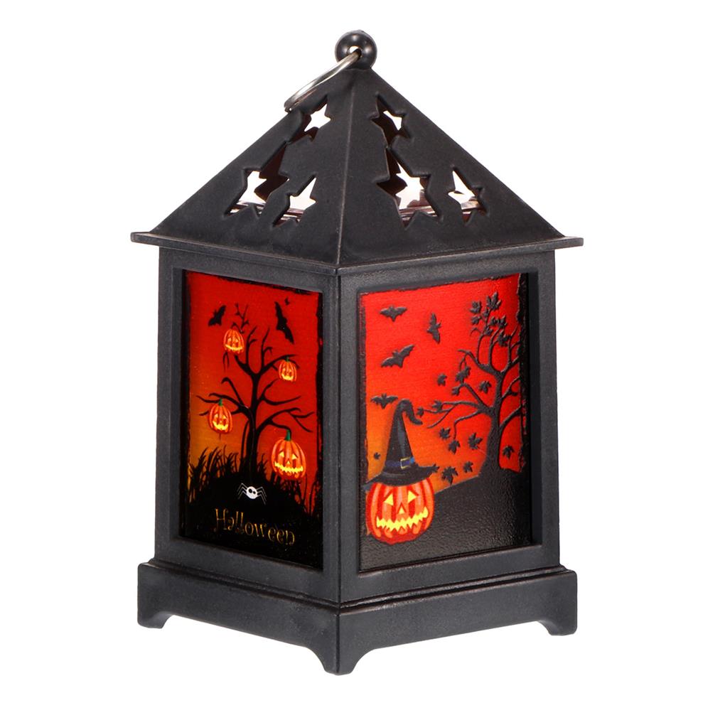 Party Lamp Halloween Lantern LED Light Festival Accessories Battery-operation Exquisite Compact Size Hangeable Holiday Supplies