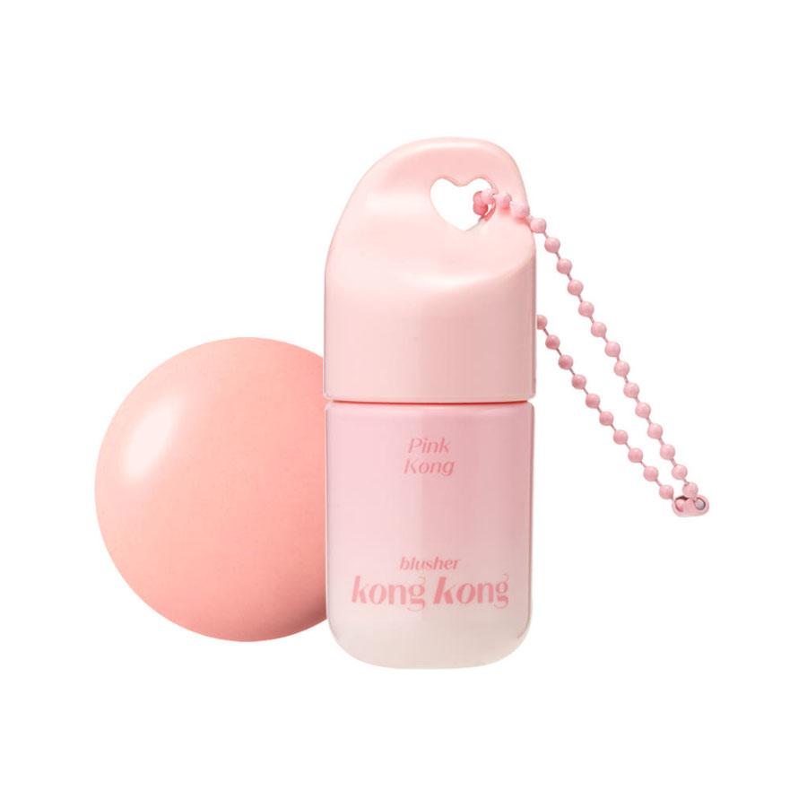 [Princess Edition / Keyring Gift] ETUDE Kong Kong Blusher 7g 02 Pink Kong 02 Pink Kong