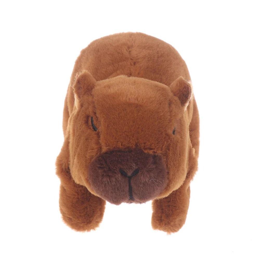 Can Walking Electronic Plush Capybara Toy Walk Squeak Capybara Action Figure Kids Girl Boy