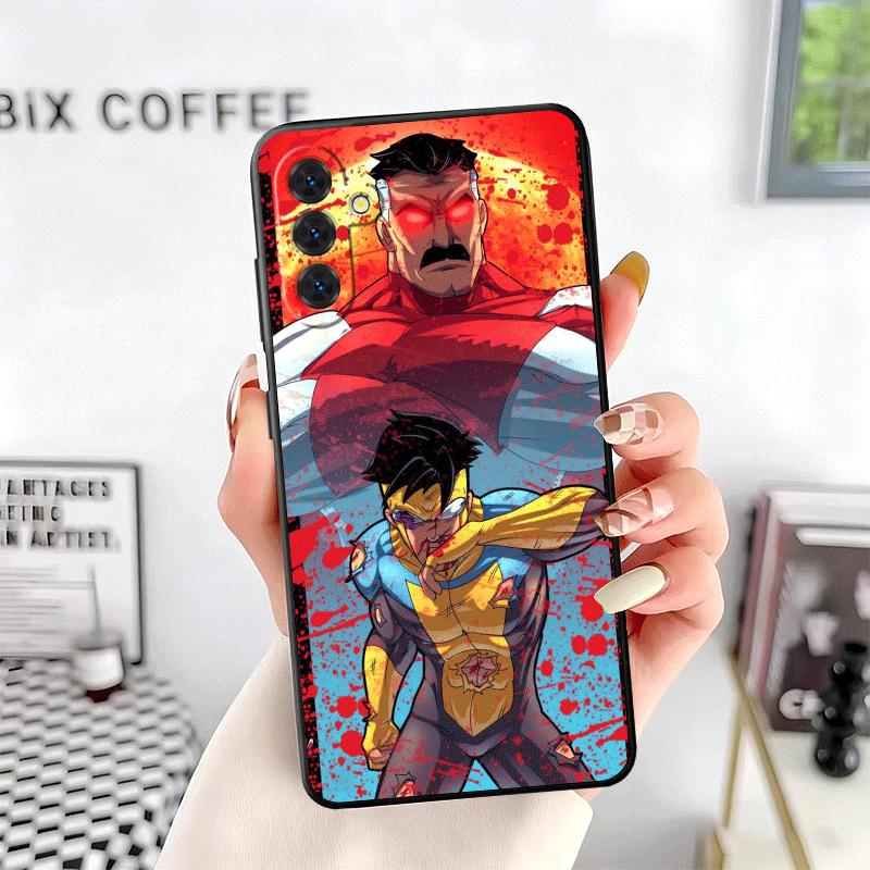 

I-Invincible Anime Soft Phone Case for Samsung A17 A37 A57 A16 A26 A36 A56 A15 A25 A35 A55 A14 A24 A34 A54 A13 A23 A33 A53 A52 A Samsung A13