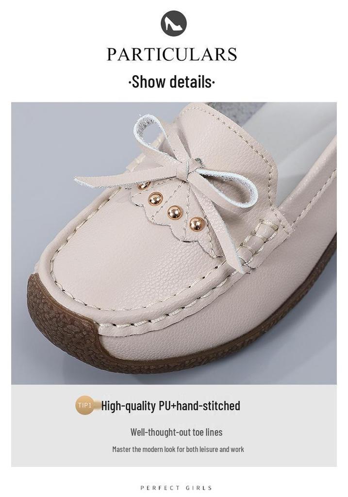 2024 Women's Casual Soft Sole Loafers - Comfortable Plus Size Flats