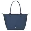 Longchamp Le Pliage Mode Lässig Faltbare Tasche Klappenverschluss Leder Umhängetasche Damen Taschen Dunkelblau 2605919P57