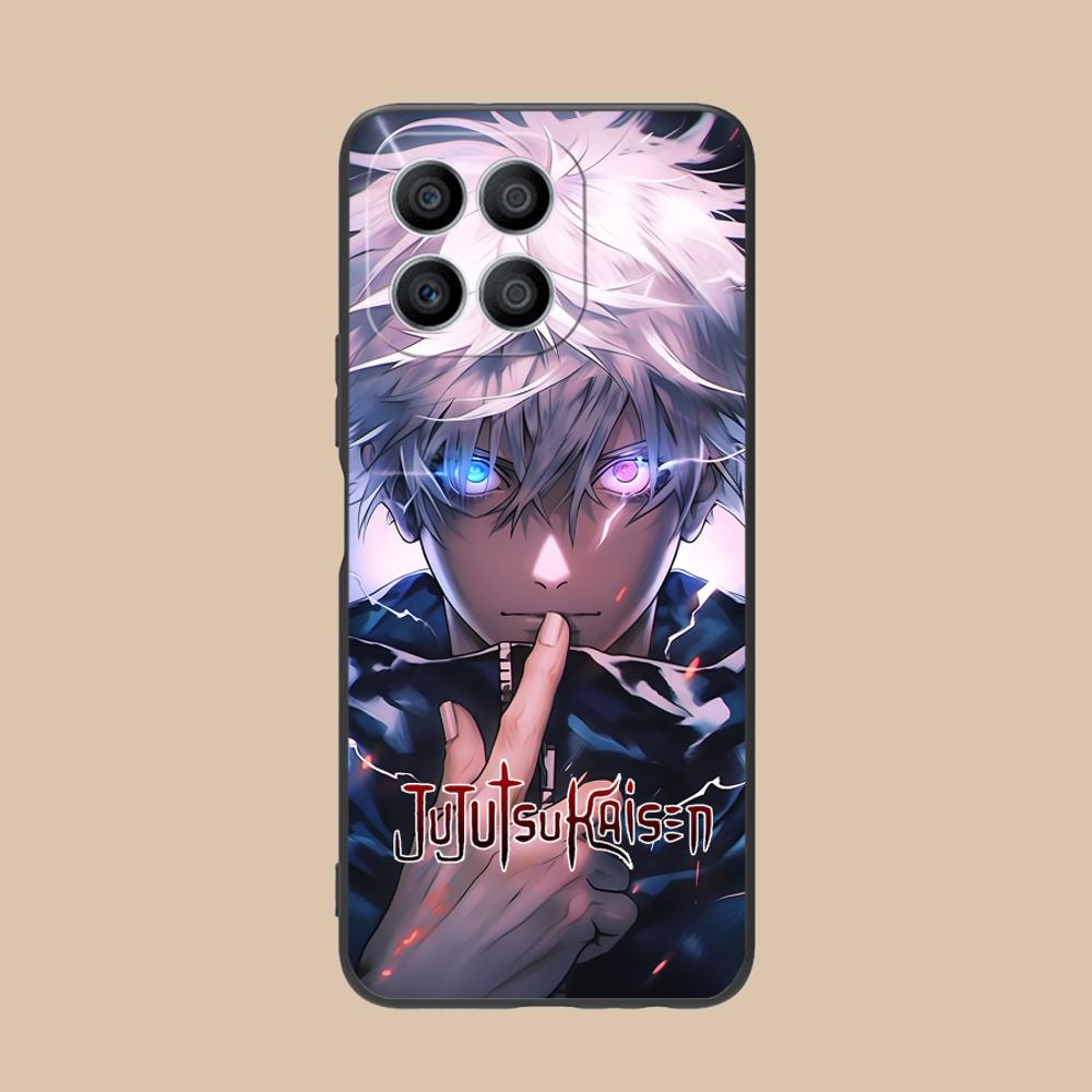 Jujutsu Kaisen Satoru Gojo Phone Case for Honor 90 80 70 60 50 30 20 10 9 8 7 Pro S SE Lite 5G Colorful Printing Cover Cover