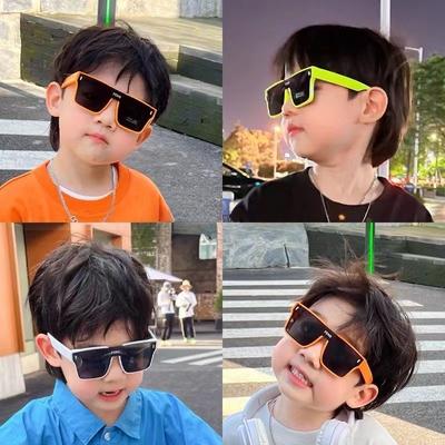 3PCS Korean Fashion Children's Sunglasses for Boys and Girls Fashion Baby Kids Sunglasses