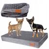 Orthopedic BED for a Small Dog or Puppy 66x45x10 Ukory GRAY