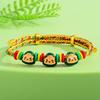 Five-Color Dragon Boat Festival Zongzi Bracelet: Handmade Ethnic Children's & Couple's Ornament