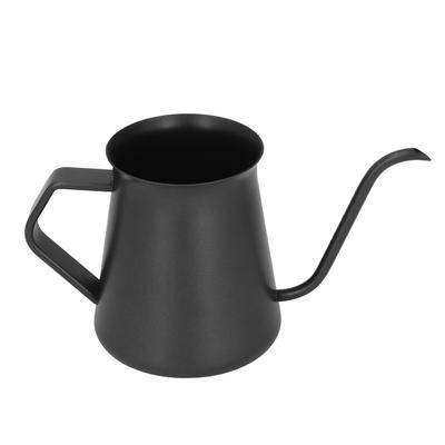Tropfkessel Edelstahl 400ml Ergonomischer Schwanenhals Hand Kaffeekanne Küchenzubehör