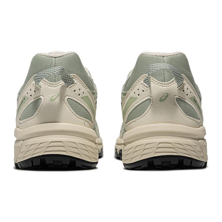 Asics Buty do biegania Gel-Venture 6 Trail Retro Niskie Unisex Szaro-Zielone 1203B030-302