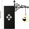 Ghost Bookshelf Lantern 3D Cute Ghost Lamp with Warm LED Night Light Hanging Mini Shelf Reading Lamp for Halloween Decor Cozy Bedroom Gift