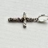 Used [Rare] love&hate love&hate cross pendant top cross