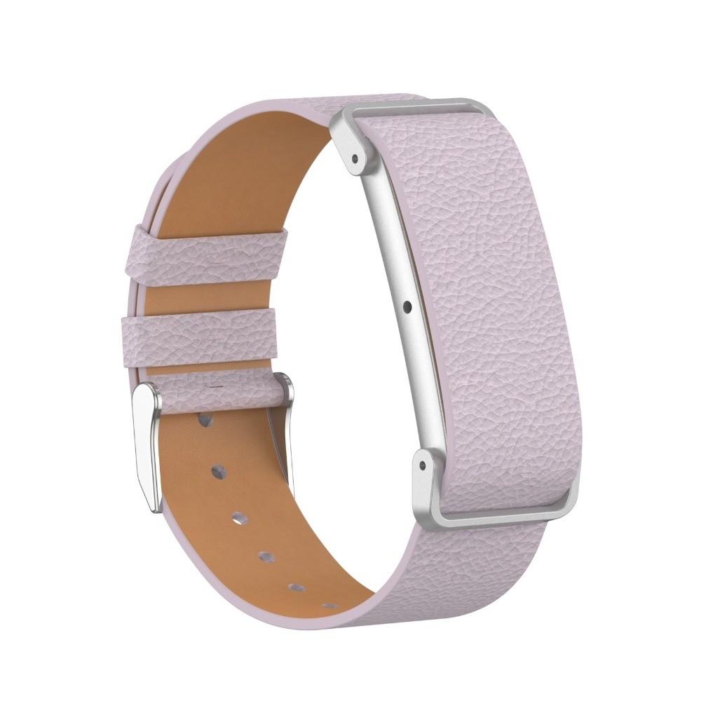 Adjustable Fitness Tracker Strap PU Leather Watch Strap for Google Fitbit Air for Men Women