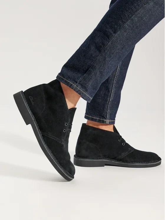 Ботинки мужские Clarks Desert BT EVO черные