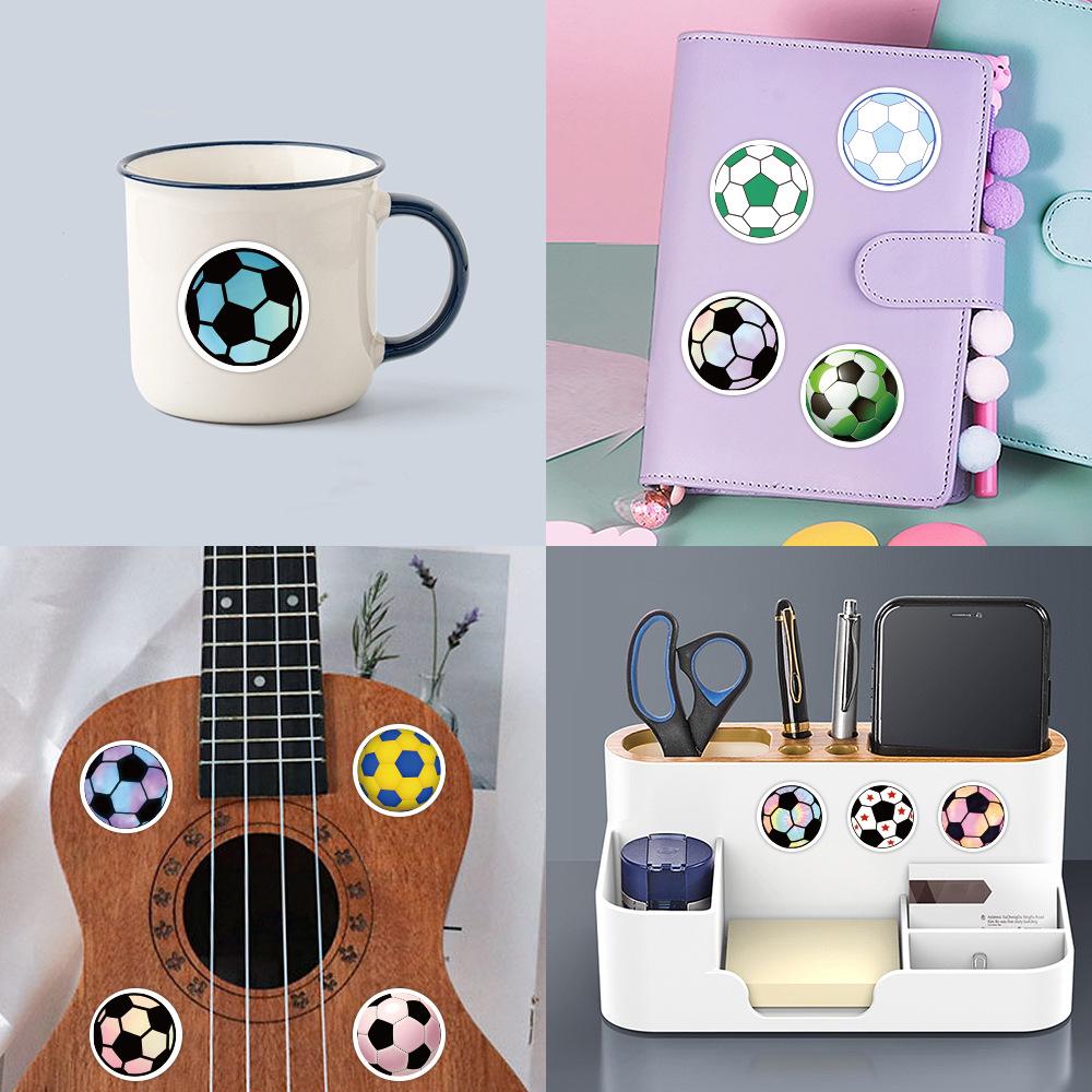 60 Football Stickers Decorative Notebook Skateboard Suitcase Car Doodle Sports Football Stickers