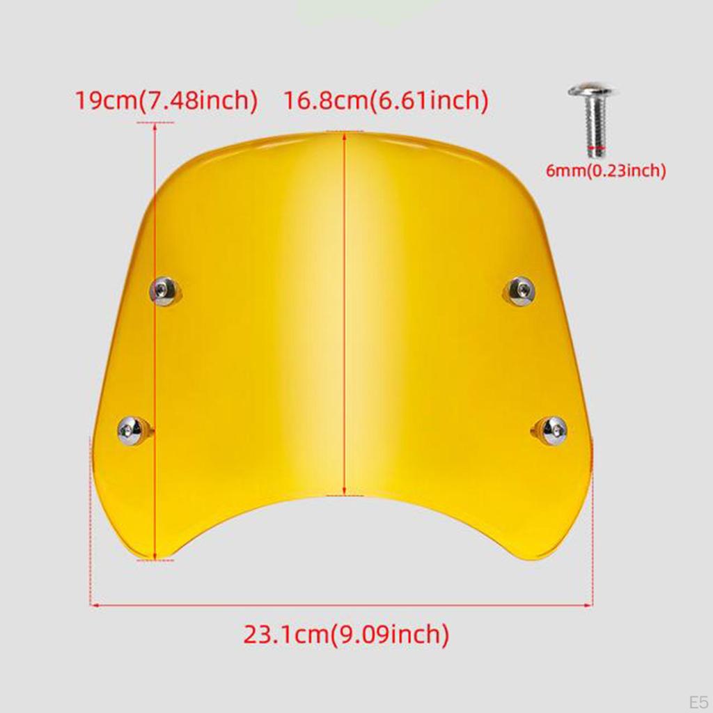Motorcycle Windshield for Protection