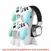Acrylic Gaming Controller Stand Double-layer Desktop Organizer for PS5/PS4/Xbox/Switch