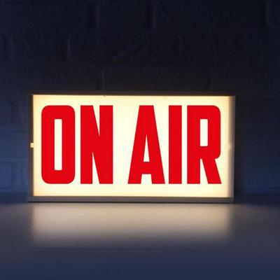 ON AIR Schild LED-Licht Aufnahmeschild Studio Warnschild Für Studio/Heimstudio/Firma/Schreibtisch- oder Wanddekoration On Air Leuchtkasten