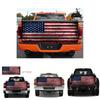 Kühner Rot Weiß Amerikanische Flagge Druck Heckgrafik Aufkleber für LKWs und SUVs